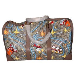 Fashion Lux Multicolor Graphic Print Duffle Bag